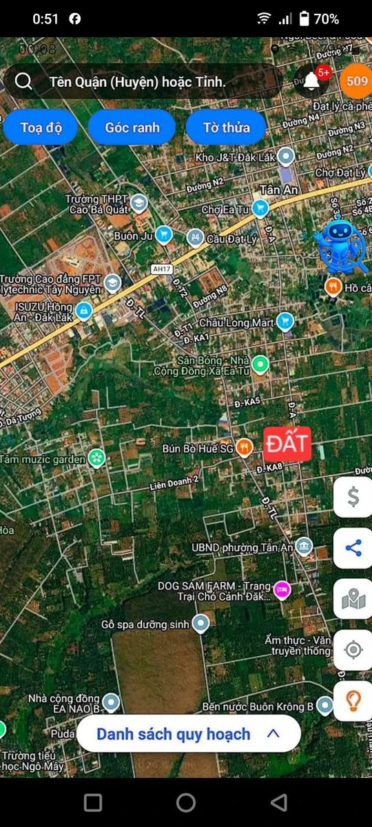 Bán đất mặt tiền Ka8 Phường Tân An Quận 12, 80m2, 1 tỷ 890 triệu - Ảnh thu nhỏ 3
