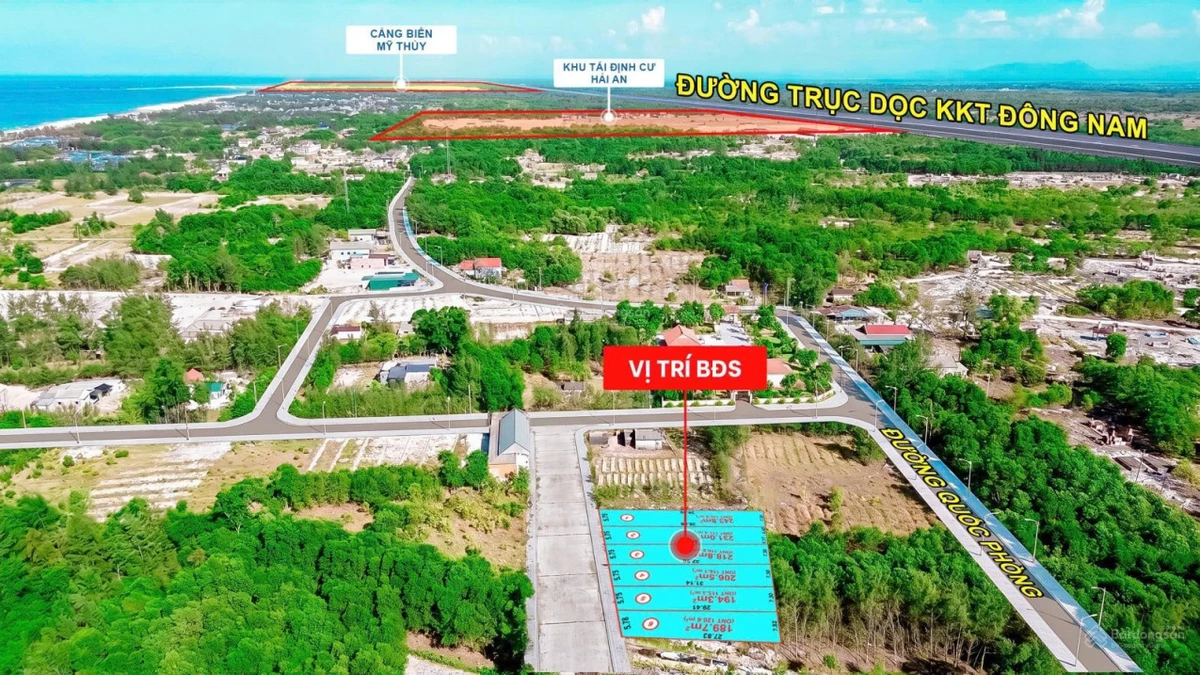 206m² có 116m² thổ cư ngay gần biển Triệu Cơ - Ảnh 1