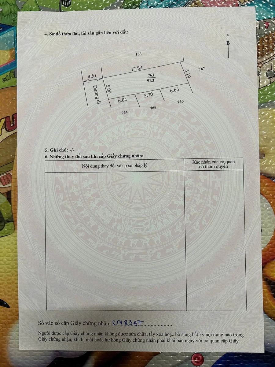 Bán đất kiệt 91m² Ngô Thế Vinh Thanh Thủy Huế - Ảnh thu nhỏ 5