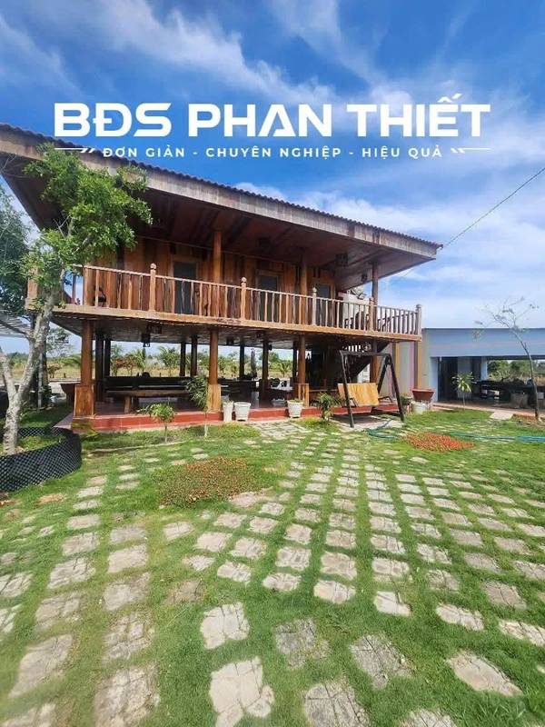 Bán đất Hàm Liêm Phan Thiết 2.747m² có nhà gỗ