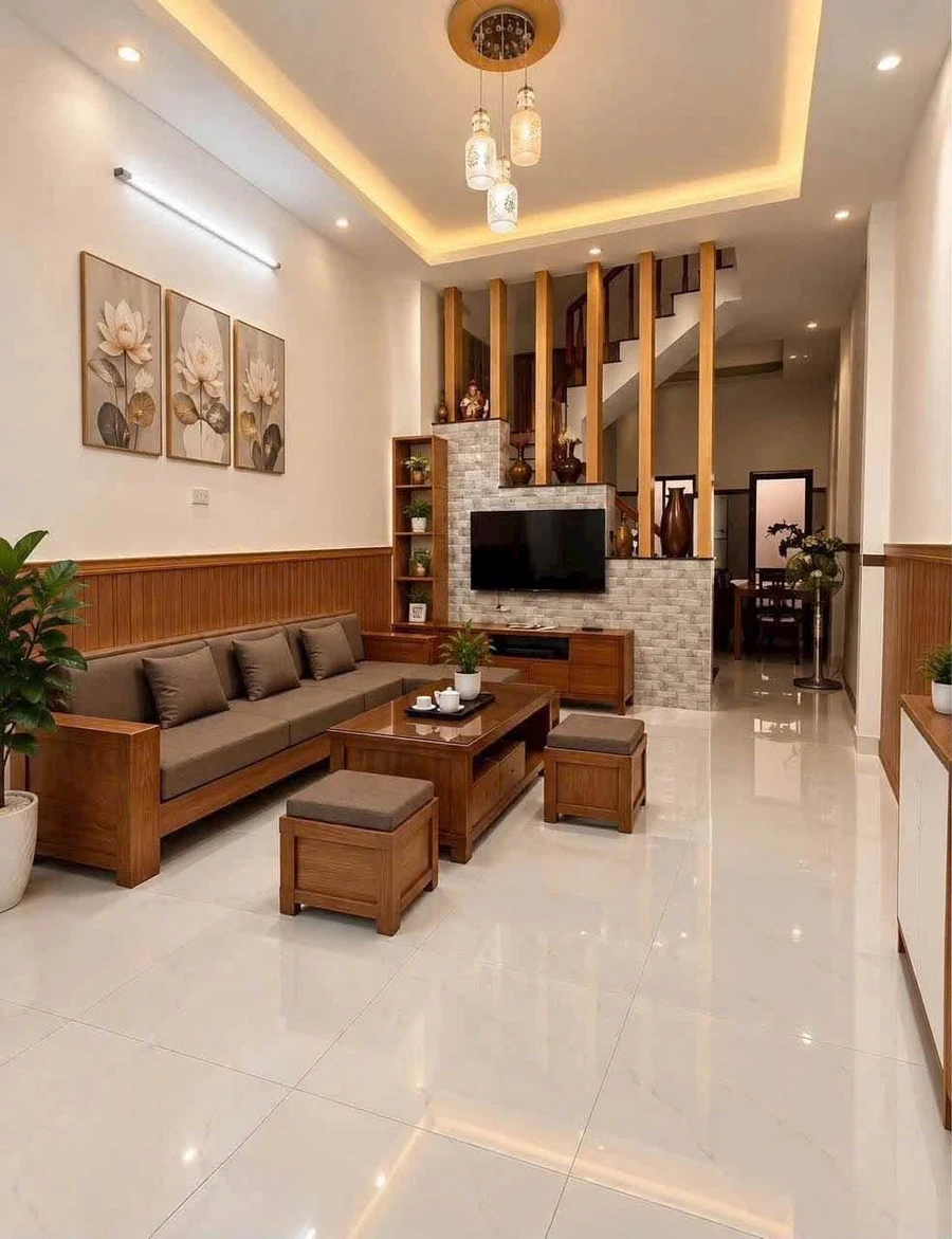 Bán nhà 3 tầng 105m2 nội thất đầy đủ Quy Nhơn 3.09 tỷ - Ảnh 1