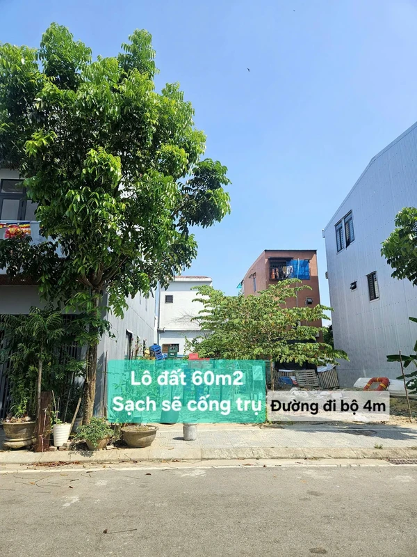 Bán đất Hương An 60m2 giá 1 tỷ 4