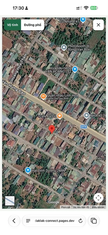 Bán đất Nguyễn Hữu Thọ Phước An 138m² sổ hồng Đắk Lắk