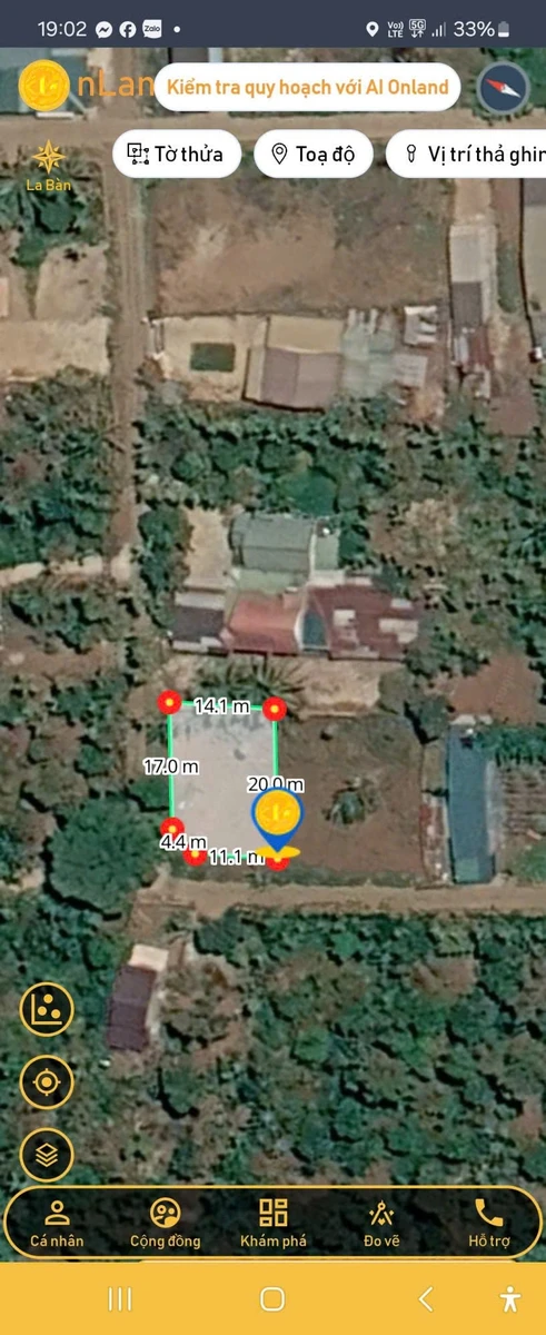 Bán lô đất 280m² góc 2 mặt tiền Đạt Lý, Hóc Môn 1 tỷ 260 - Ảnh thu nhỏ 3