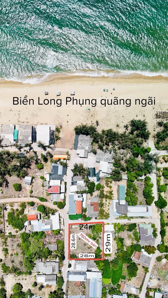 Bán đất biển Ông Rạng 110m² gần biển 20m, từ 850 triệu - Ảnh 1