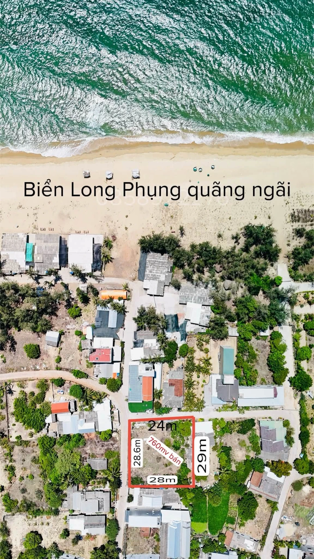 Bán đất biển Ông Rạng 110m² gần biển 20m, từ 850 triệu - Ảnh 1