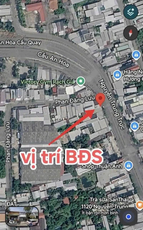 Bán nhà mặt tiền Nguyễn Trung Trức, 4x24m, An Giang - 3,85 tỷ