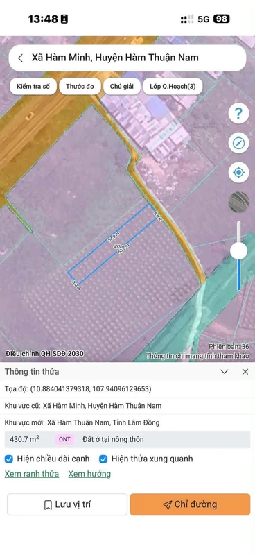 Bán lô đất 432m2 giá 388 triệu Lâm Đồng