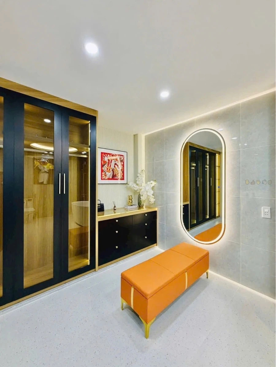 Bán nhà 5 tầng 5 phòng ngủ 43m2 full nội thất gần chợ Gò Vấp - Ảnh thu nhỏ 4