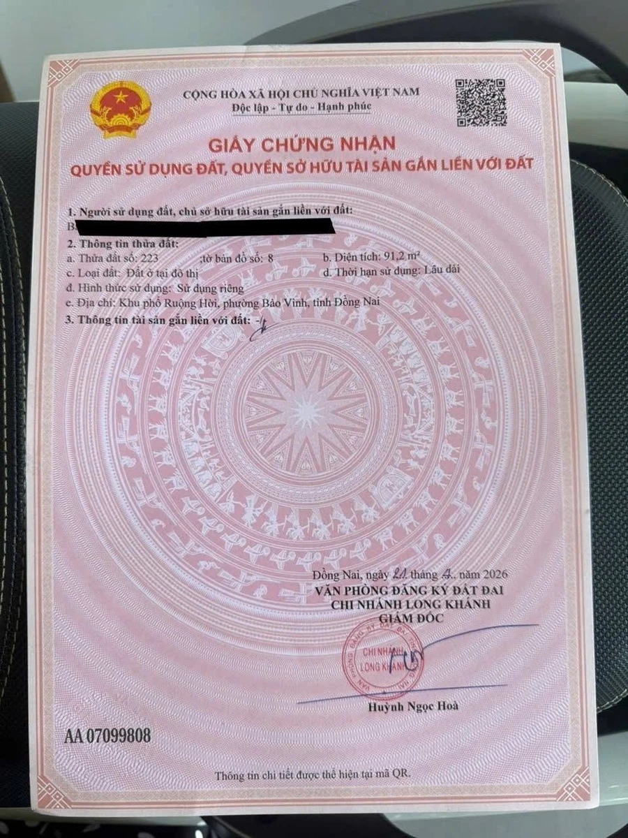 Bán nhà Long Khánh 100m2, 2 PN, 1,280 tỷ - Ảnh thu nhỏ 4