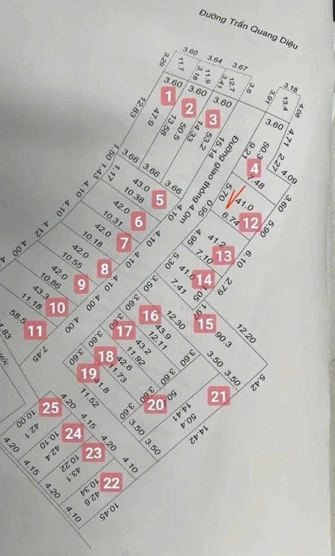 Bán đất Hải Tân 42m², mặt tiền 5,7m, 1,4-1,5 tỷ