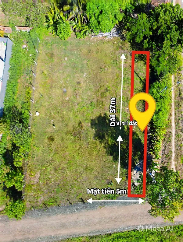 Bán lô đất 185m² Tây Ninh 235 triệu