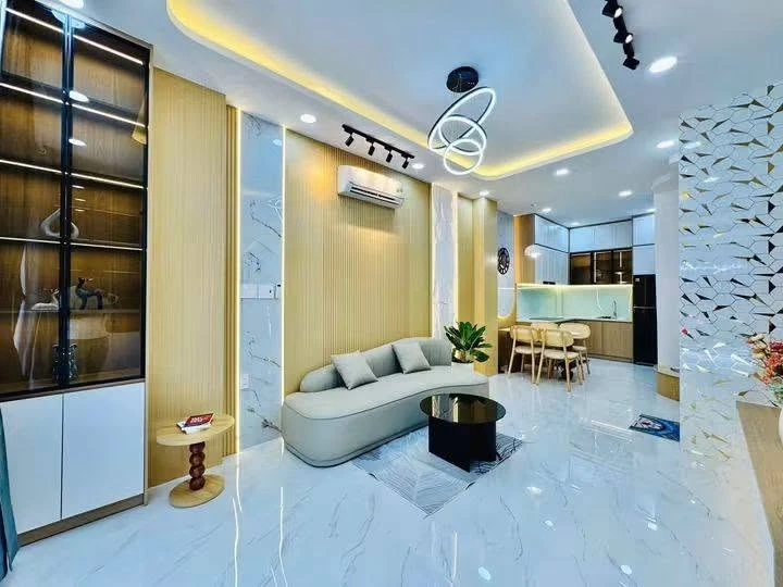Bán nhà mặt tiền đường Nguyễn Du, Gò Vấp, 4,5x10m, 2 phòng ngủ, giá 7,45 tỷ - Ảnh thu nhỏ 4