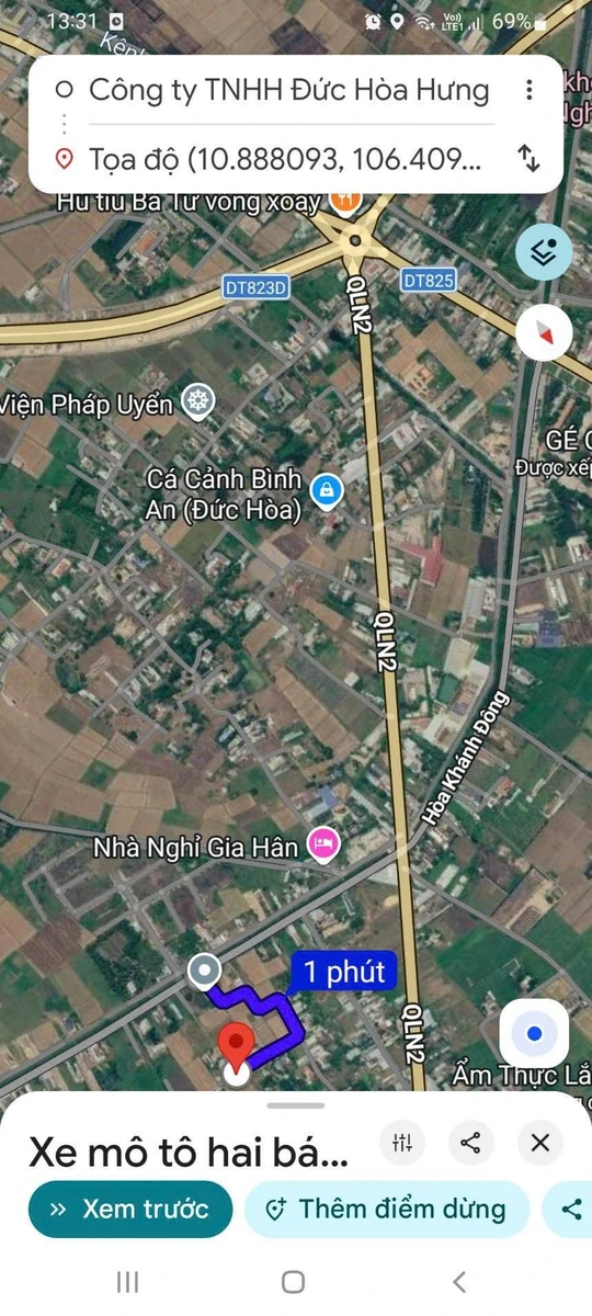 Bán gấp đất thổ cư 6x31m (186m2) giá 999 triệu tại Hậu Nghĩa, Tây Ninh - Ảnh thu nhỏ 3