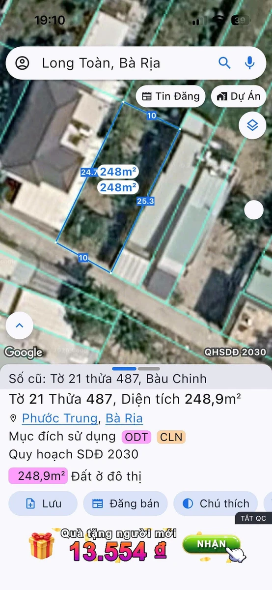 Bán lô đất đường Điện Biên Phủ 250m2, giá 4.5 tỷ - Ảnh thu nhỏ 3