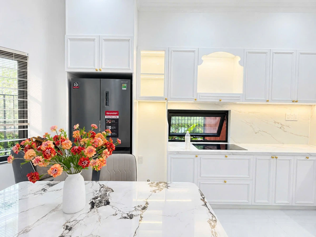 Bán nhà 3 tầng tân cổ điển, 4PN, 200m2 Lê Ngô Cát, 4.1 tỷ - Ảnh thu nhỏ 2