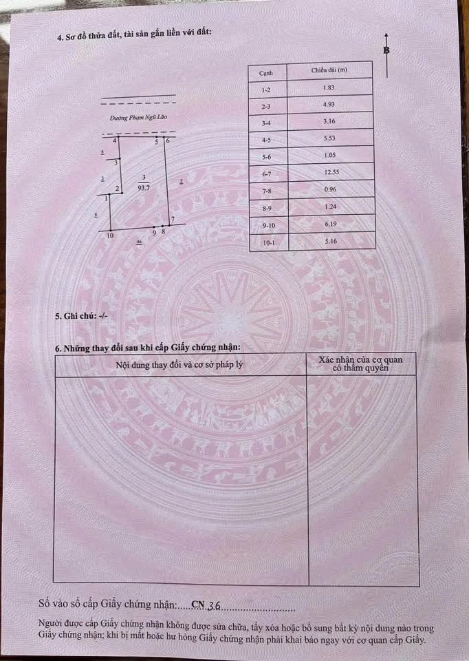 Bán nhà mặt tiền Phạm Ngũ Lão 59m², 1 tỷ 890 - Ảnh thu nhỏ 2