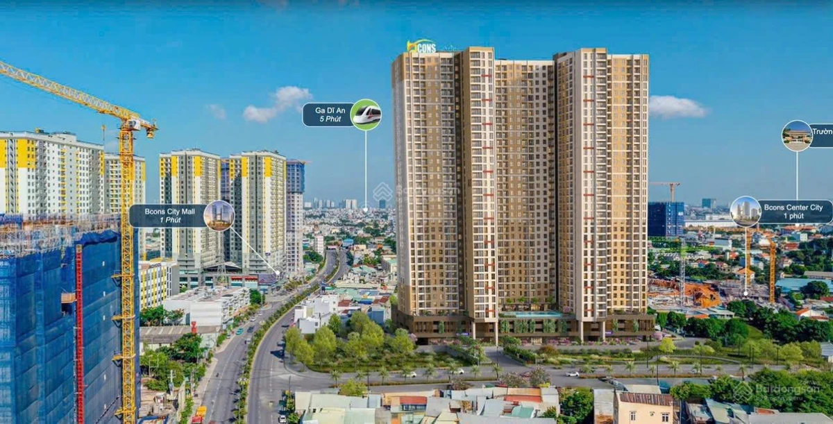 Chỉ từ 515 triệu sở hữu căn hộ 2PN2WC ngay 3 tuyến Ga Metro - Lãi suất cố định 6,9% 4 năm. CK 8,5% - Ảnh thu nhỏ 2