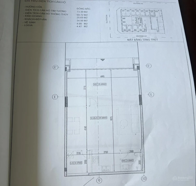 Bán shophouse CT4 VCN Phước Hải Nha Trang, mặt tiền Thích Quảng Đức, 68,72m2, thuê 20tr/tháng - Ảnh thu nhỏ 3