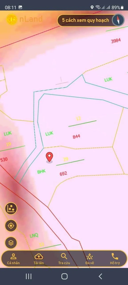 Bán đất lô 2 Quốc Lộ 1A 700m², 1.45 tỷ - Ảnh thu nhỏ 3