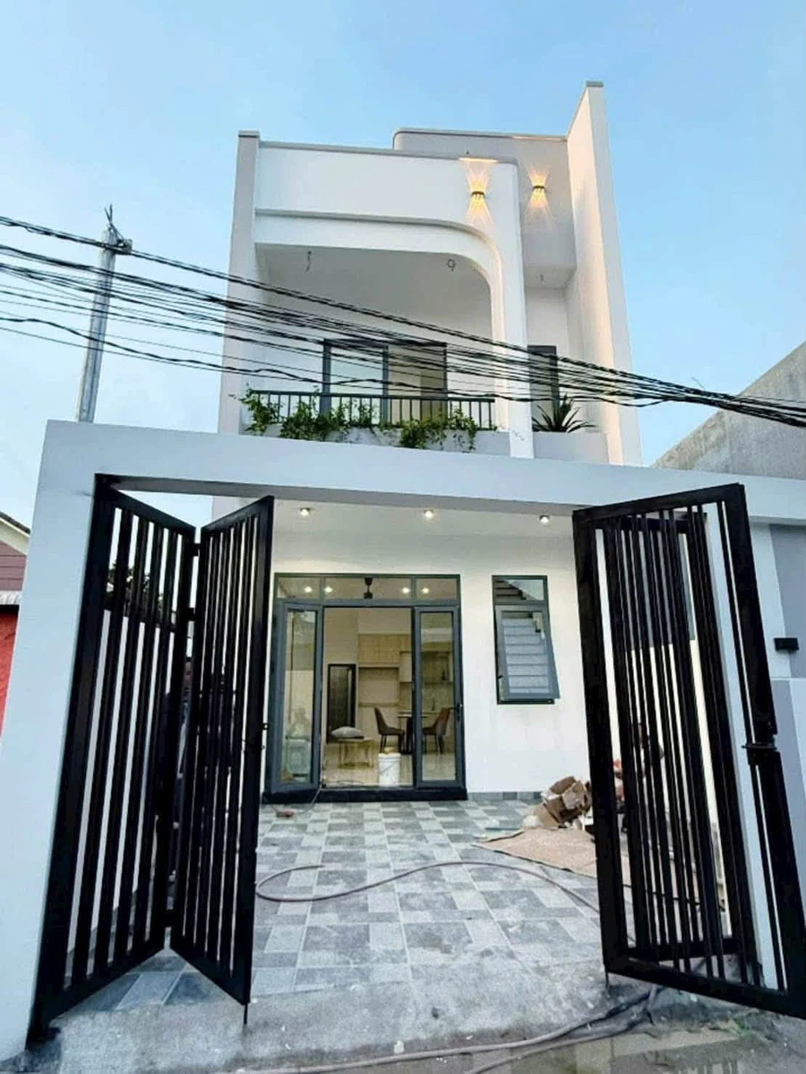 Nhà bán mới trệt lầu Phú Mỹ cũ 78m² gần chợ Phú Mỹ - Ảnh 1