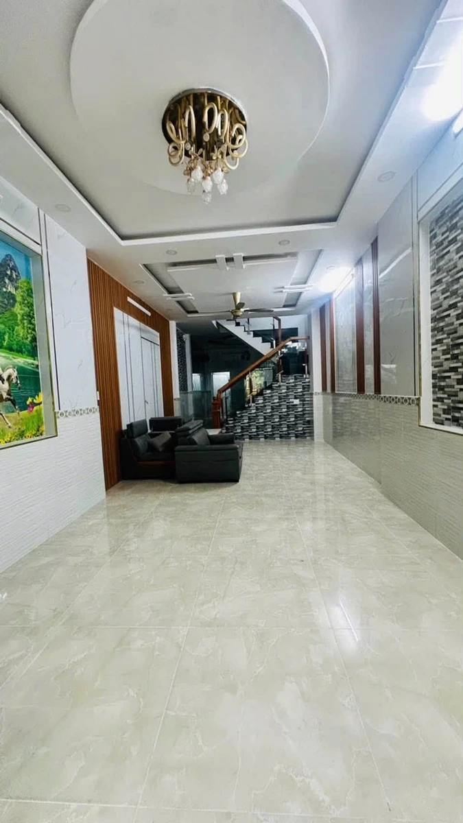 Bán nhà 3 tầng 69m2 5PN hẻm xe hơi Hiệp Thành 13, Quận 12, giá 5,39 tỷ - Ảnh thu nhỏ 3