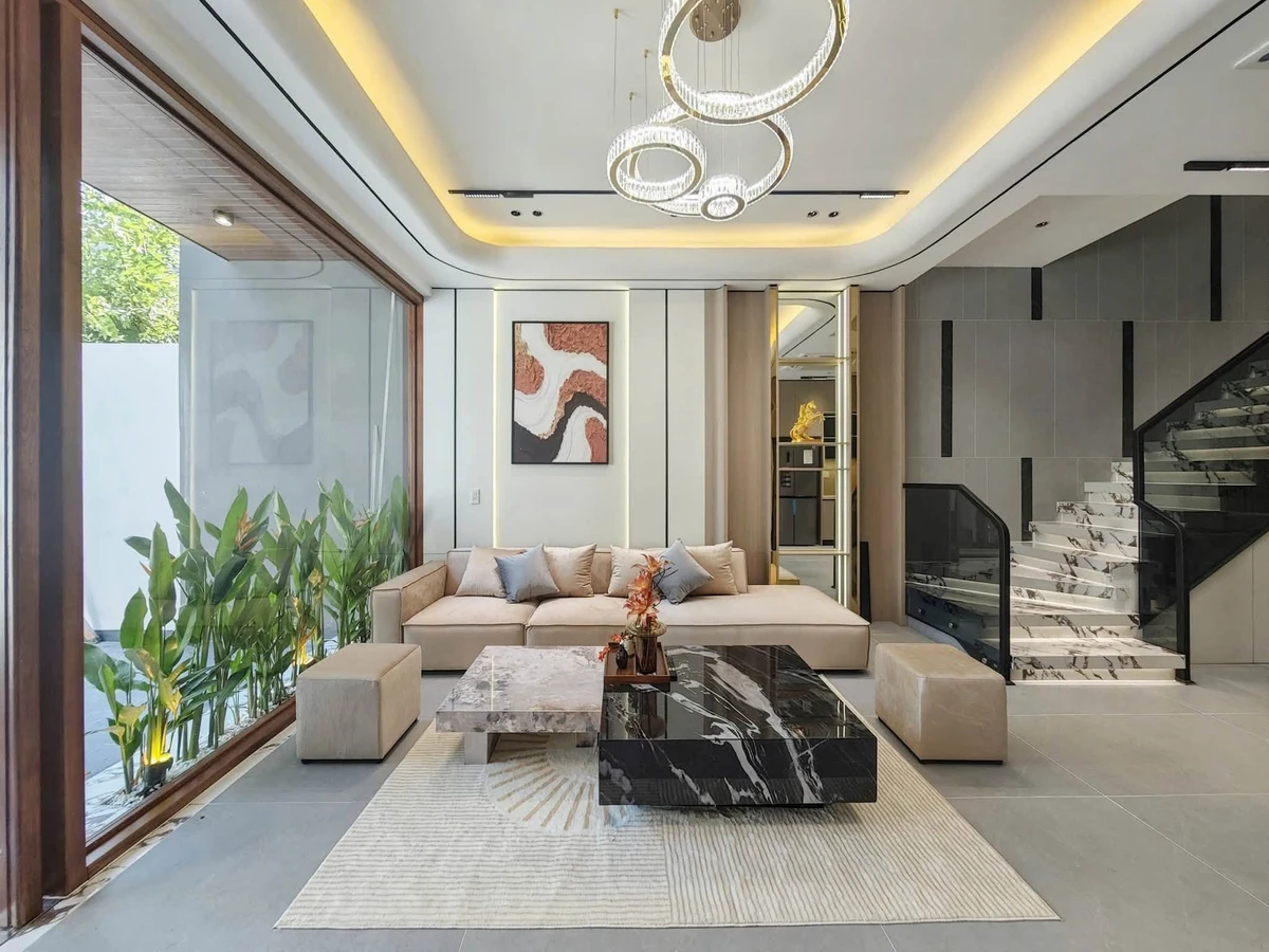 Bán nhà 3 tầng 100m2 7 tỷ Hòa Xuân - Ảnh thu nhỏ 2