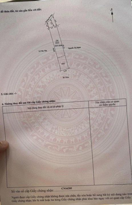 Đất nền trung tâm thành phố Thủ Dầu 1 - Ảnh thu nhỏ 2