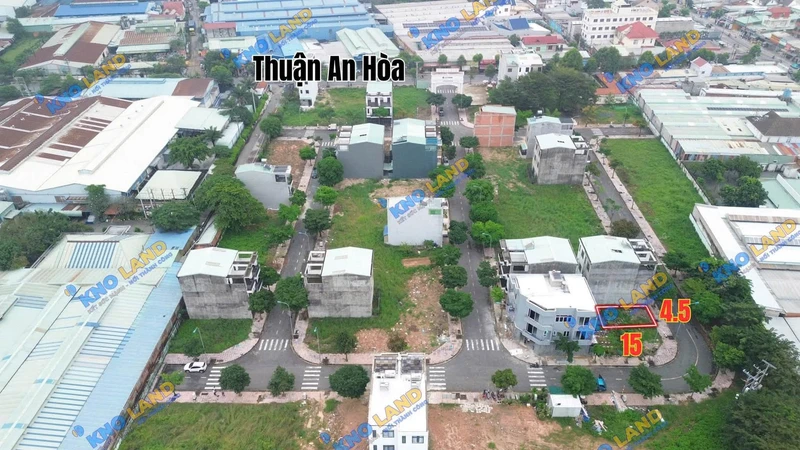 Bán lô đất 67,5m2 KDC Lê Phong, Thuận Giao 2,799 tỷ
