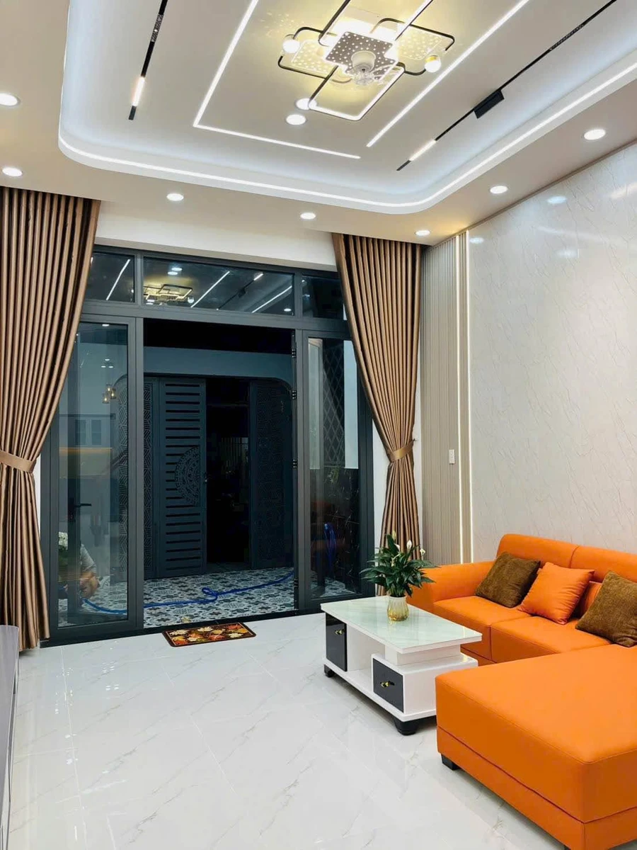 Bán nhà mới xây 4x18m, 3 phòng ngủ, 2 WC, sổ hồng riêng tại KDC Cát Tường Phú Sinh, Mỹ Hạnh Bắc - Ảnh thu nhỏ 3