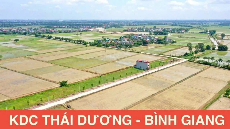 Bán đất giãn dân Thái Dương Hải Phòng 110m² 1 tỷ 1