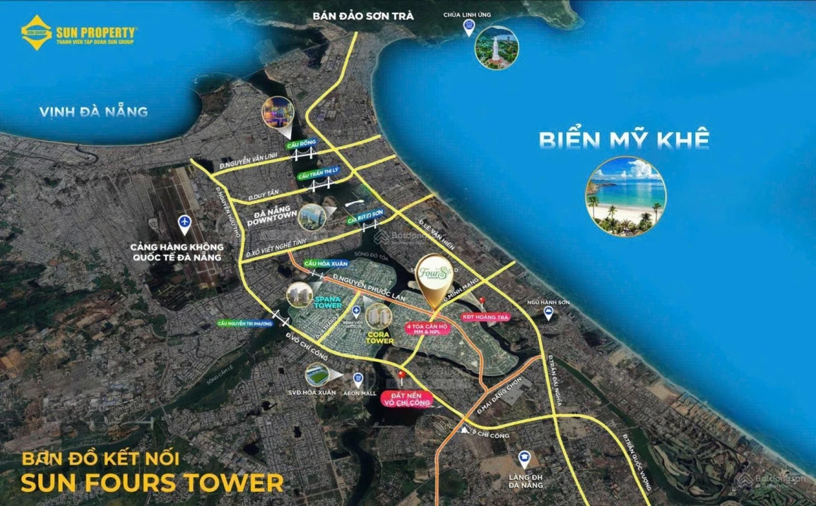 Sun Group mở bán tòa F2 Sun FourS Tower Đà Nẵng, view sông + biển, giá gốc CĐT, chỉ từ 1.6 tỷ/căn - Ảnh thu nhỏ 3