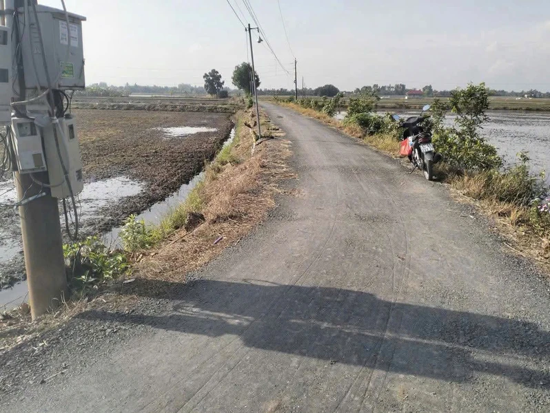 Bán nền đất 150m² đường Đá Xanh, Xã Mỹ Phú, Thủ Thừa, Long An