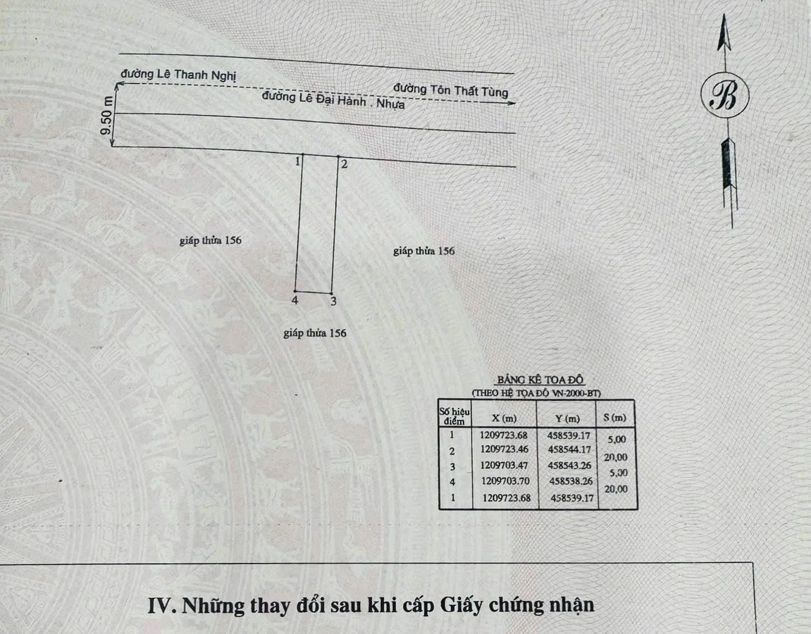 Bán lô đất 100m2 mặt tiền Lê Đại Hành Phan Thiết - Ảnh thu nhỏ 5