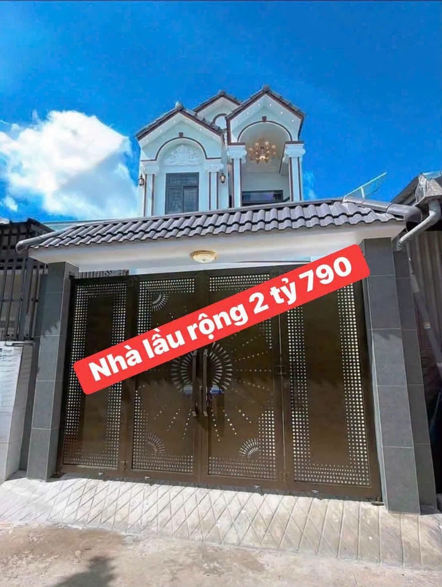 Nhà trệt lầu 2 mặt tiền 85m2 Nhật Tảo Cần Thơ 2,79 tỷ - Ảnh thu nhỏ 2