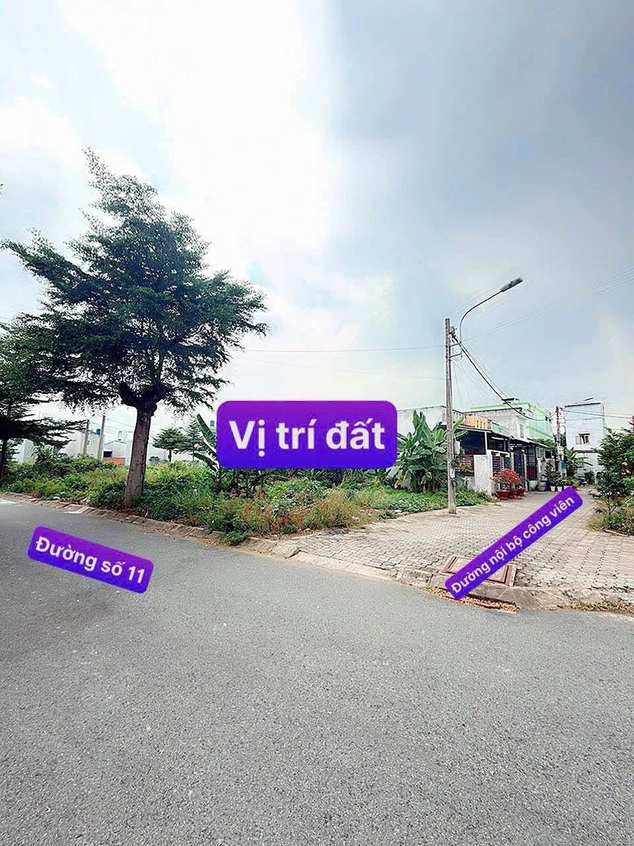 Bán nền góc 215,6m2 Công viên Nam Long An Thạnh Bến Lức 4 tỷ 100 triệu - Ảnh 1