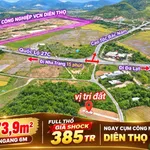 Bán đất Diên Thọ 73,6m² mặt tiền Cầu Rút 385 triệu - Ảnh thu nhỏ 1
