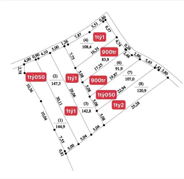 Bán đất thổ cư 100m2 (5x20) gần chợ Gò Đen, xã Mỹ Yên, Tây Ninh, giá từ 950 triệu