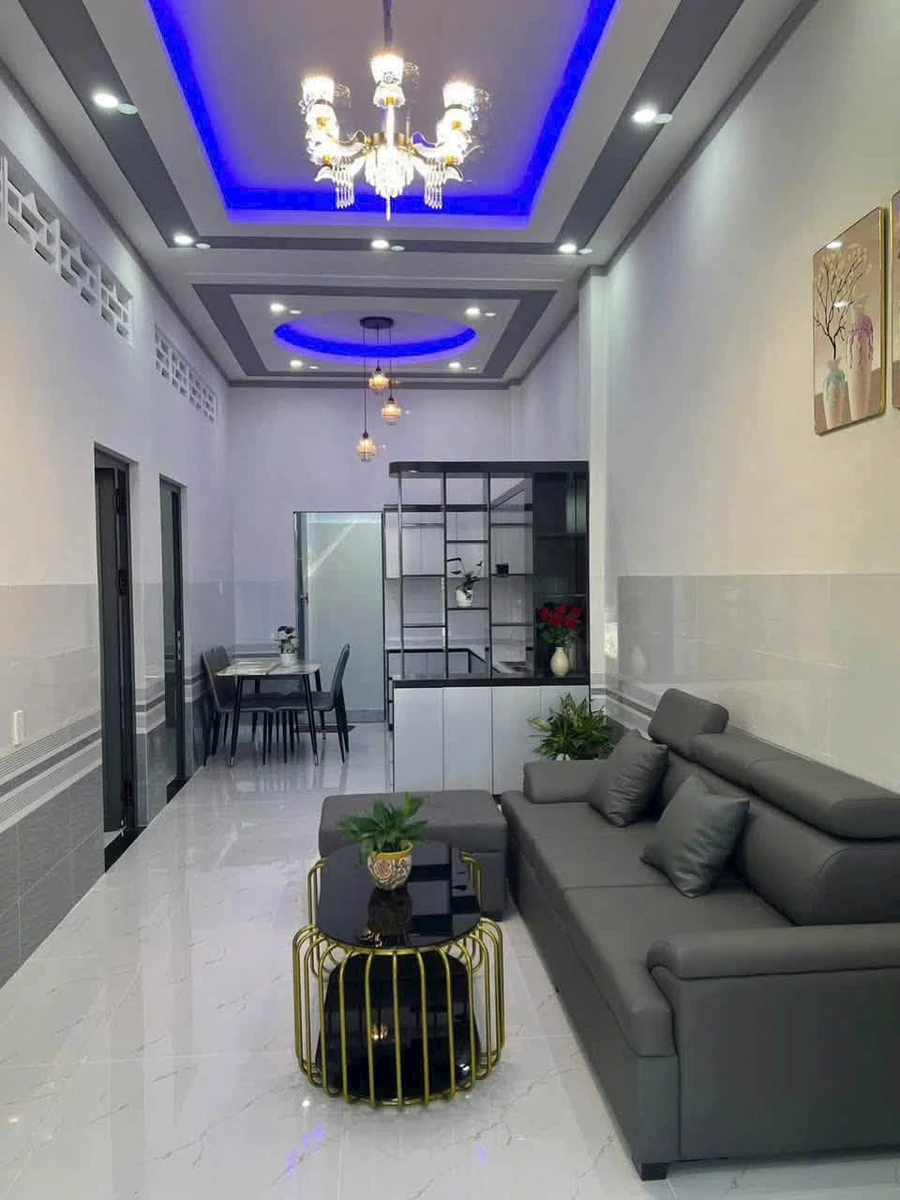 Bán nhà mới 6x16 giá 1 tỷ 290 triệu gần chợ Long Bình, Hòa Thành, Tây Ninh - Ảnh thu nhỏ 4