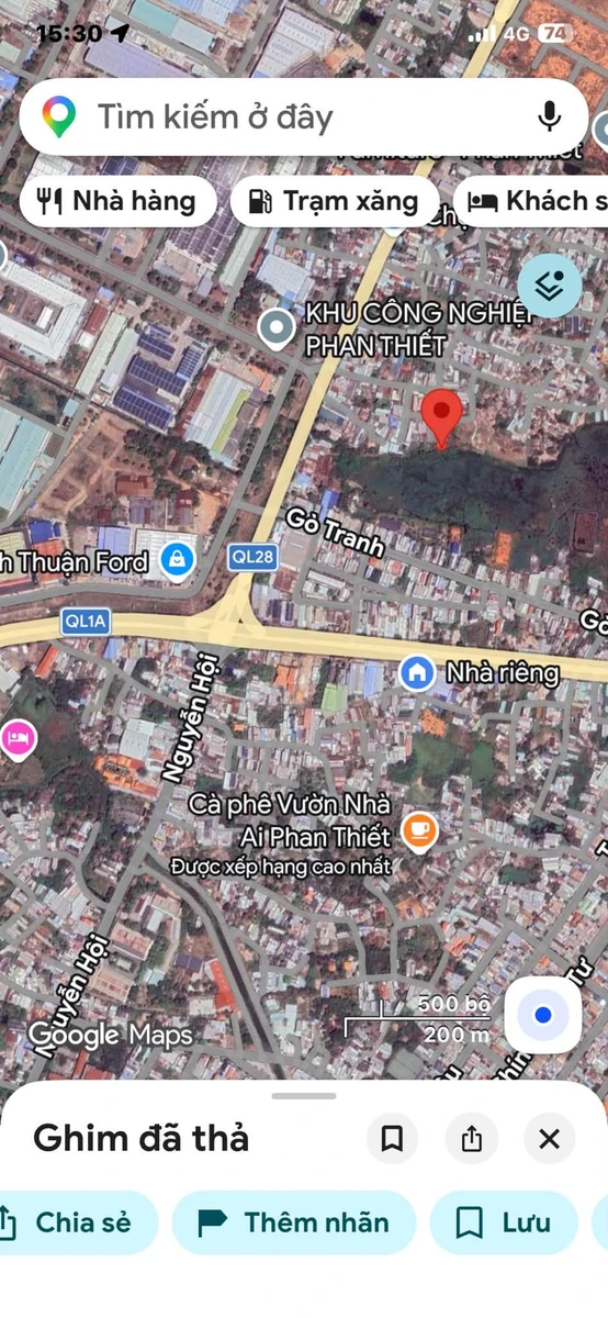 Bán đất 620m² thổ cư 245m² Phan Thiết 1 tỷ 350 - Ảnh 1