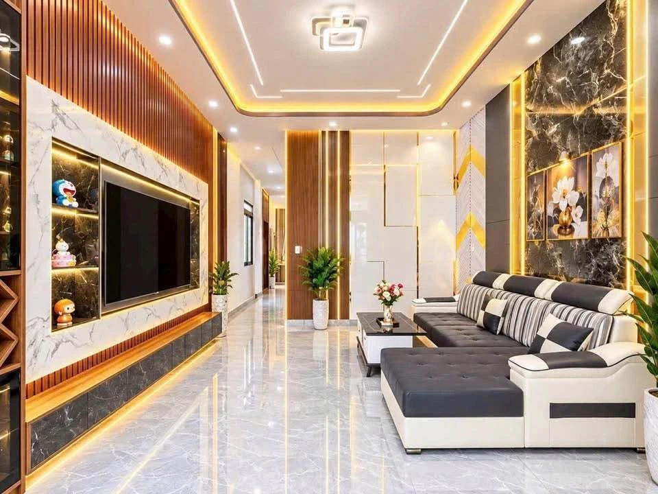 Bán nhà cấp 4 sân vườn 200m2 thổ cư, sổ hồng hoàn công, Phước Lý, Bình Chánh, giá 2,95 tỷ - Ảnh thu nhỏ 5