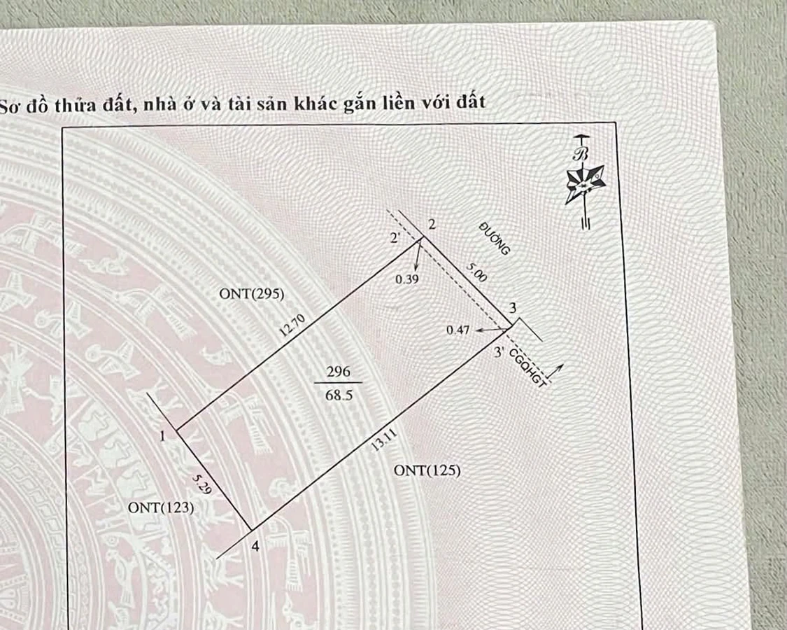 Bán đất 68,5m2 đường Hà Huy Tập đối diện Đại học Kinh Tế Nghệ An, giá 3 tỷ - Ảnh 1