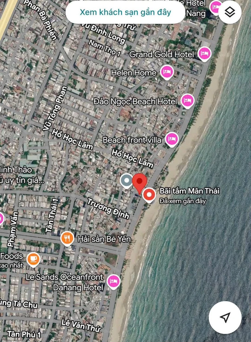 Bán đất 69m2 đường Hoàng Sa, Sơn Trà, Đà Nẵng, cách biển Mân Thái chưa tới 100m - Ảnh 1