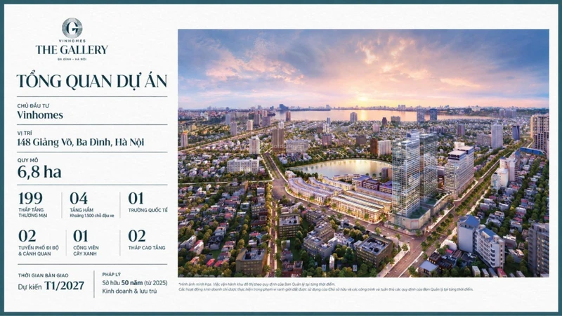 Đại lý F1 phân phối chính thức dự án Vinhomes Gallery - Giảng Võ - GĐ dự án Mr Ngọc