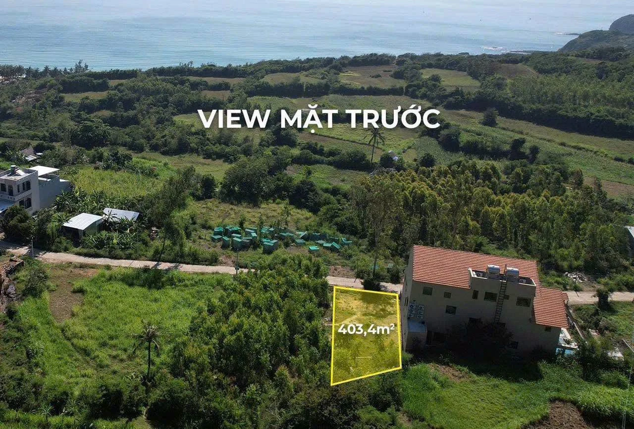 Bán đất biển Tuy An 403m² full thổ cư view biển - Ảnh 1