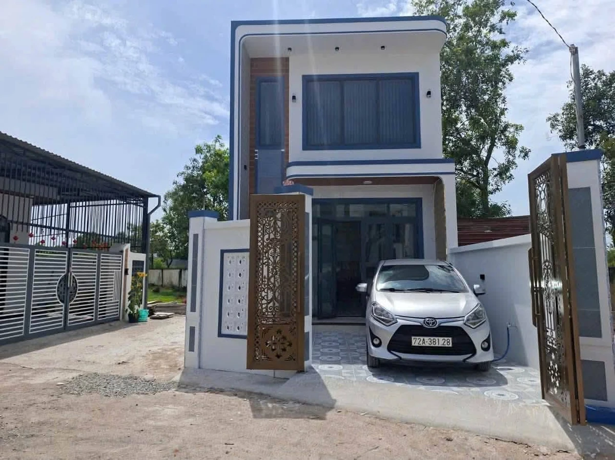 Bán nhà lầu lửng 3PN 2WC 83.9m² gần sân vận động An Ngãi - Ảnh thu nhỏ 2