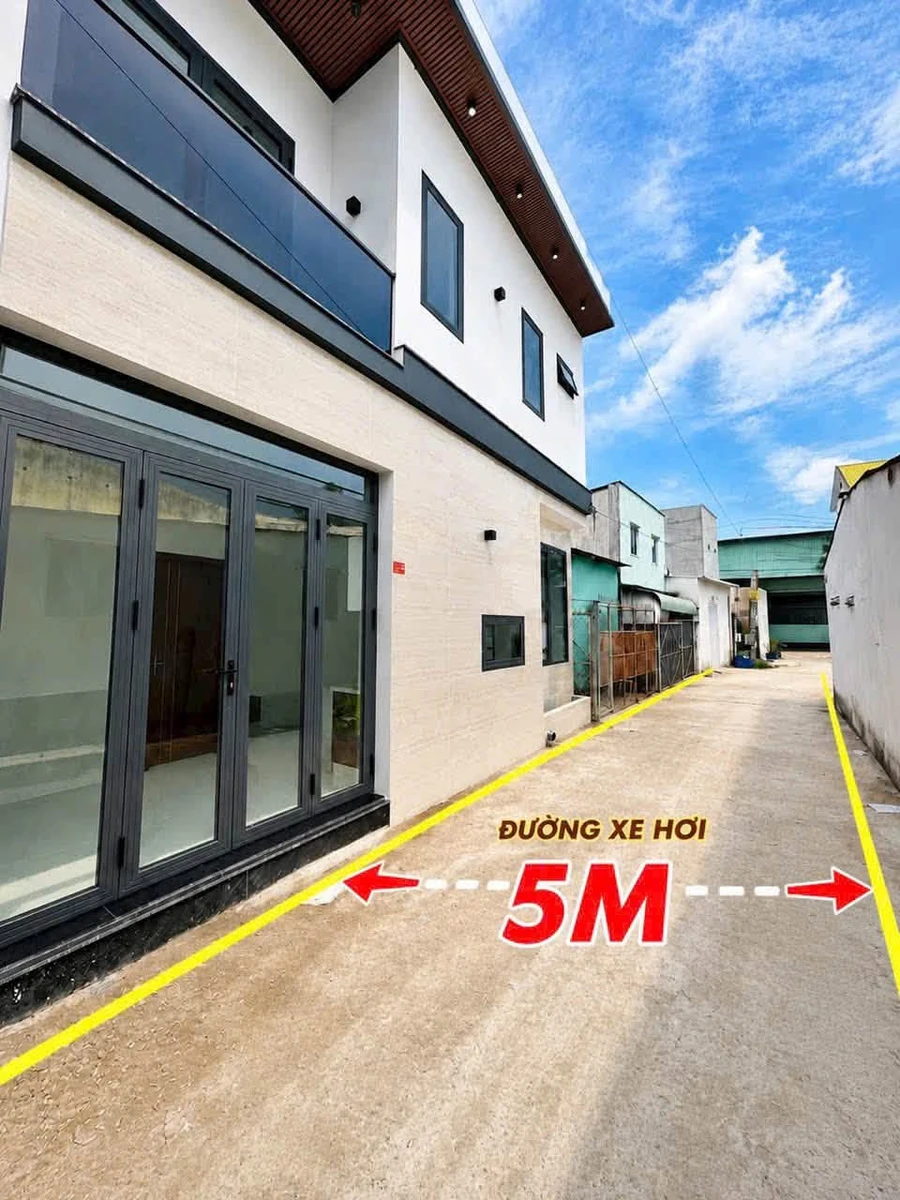 Bán nhà mới 1 trệt 1 lầu 39m2, 3PN 2WC khu Bờ Kè Bửu Long, Biên Hòa - Ảnh thu nhỏ 2