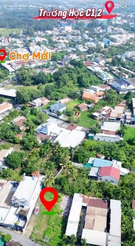 Bán đất lô góc 60m² gần chợ Tương Bình Hiệp, Thủ Dầu Một, Bình Dương