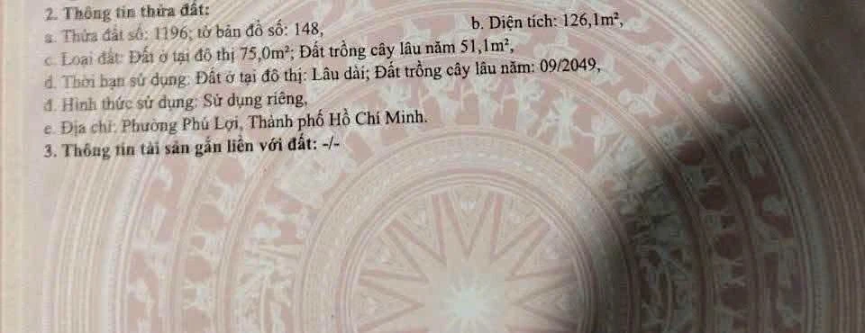 Bán đất Hiệp Thành 1 75m2 giá 3 tỷ 3 - Ảnh thu nhỏ 2
