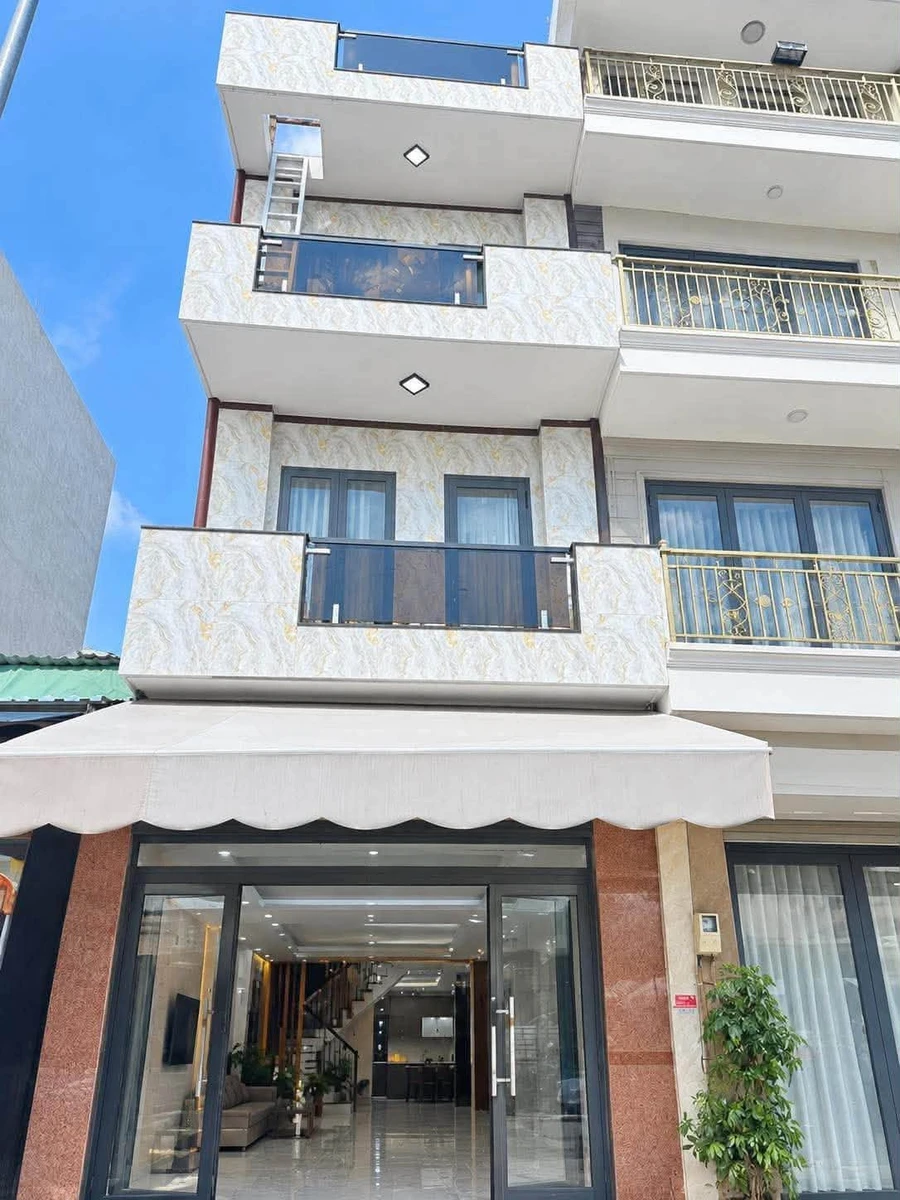 Bán nhà 2 mặt tiền HT43 - HT42, 4x10m, 1 trệt 2 lầu, 4PN, Hiệp Thành, Quận 12, 5,49 tỷ - Ảnh thu nhỏ 3